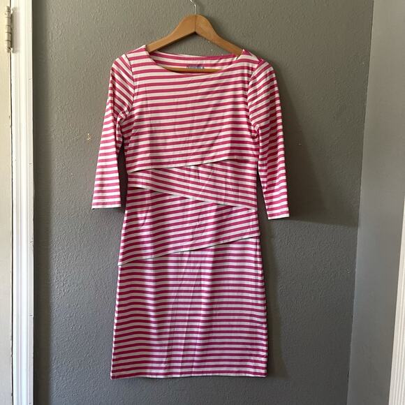 J. McLaughlin Striped Dress - Picture 2 of 6